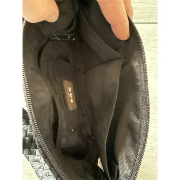 NWOT The Sak Shoulder Bag Small Interwoven Braided Straps Silver Metal Accents - Picture 14 of 15